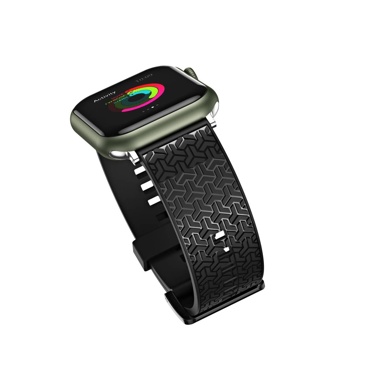 Kellonhihna Y kellonauha Apple kellolle 38/40/41mm - Musta
