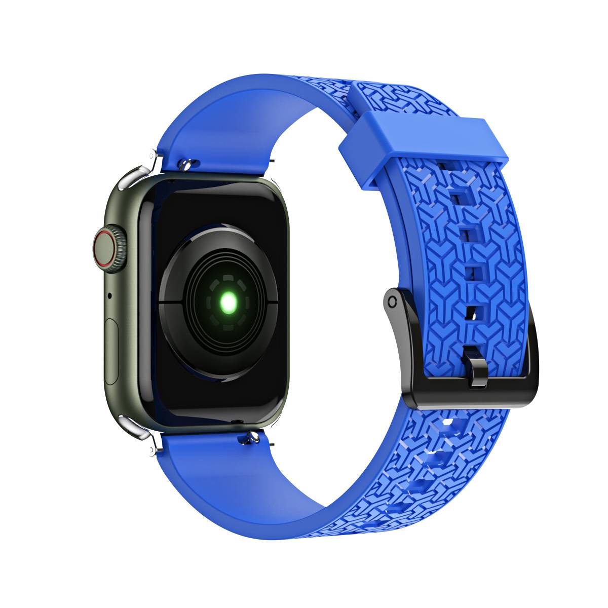 Kellon hihna Y-ranneke Apple kellolle 42 / 44 / 45 mm - sininen
