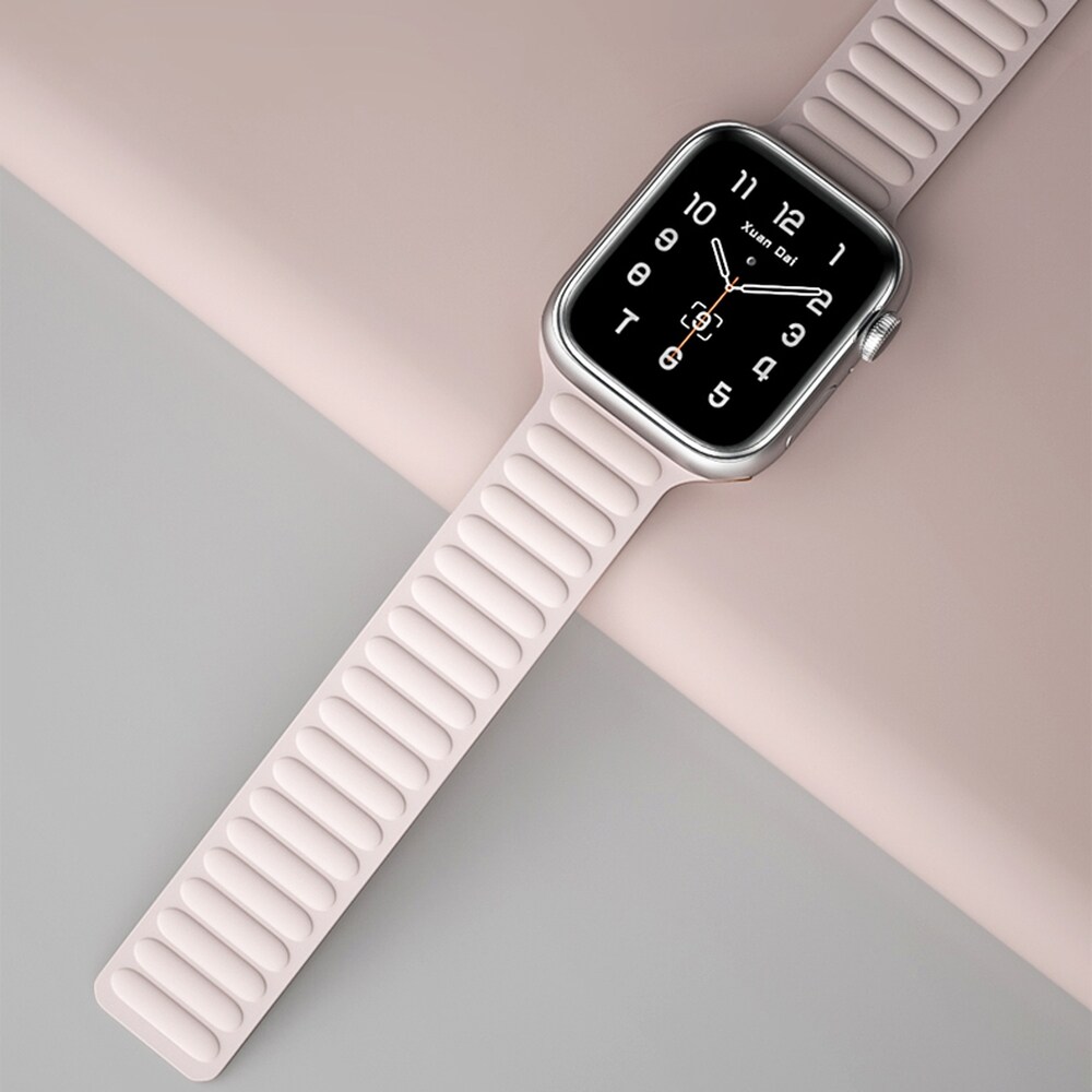 Magneettiranneke Magneettiranneke Rannekoru Apple Kellolle 41mm - Punainen