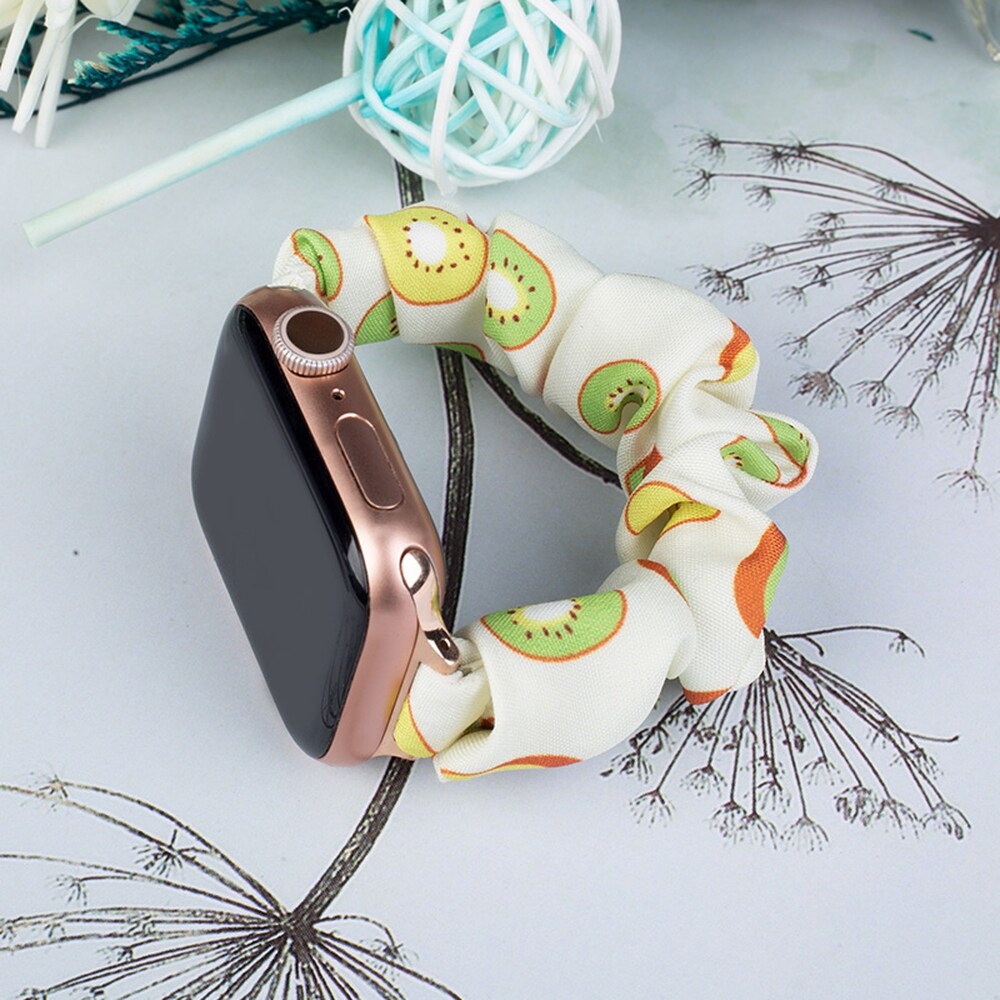 Kangas nauha Apple Watch 42 / 44 / 45 mm hihna rannekoru kuminauha - kiivi