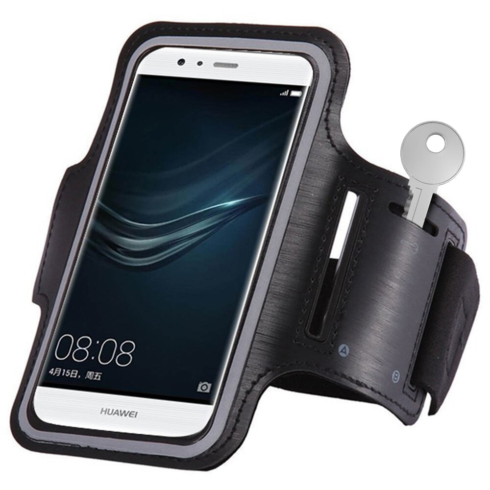 Universal Running Armband 6" älypuhelimille musta