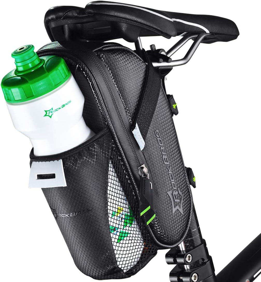 Rockbros C7-1 vedenpitävä pyörälaukku satulakiinnityksellä 1.5l - musta