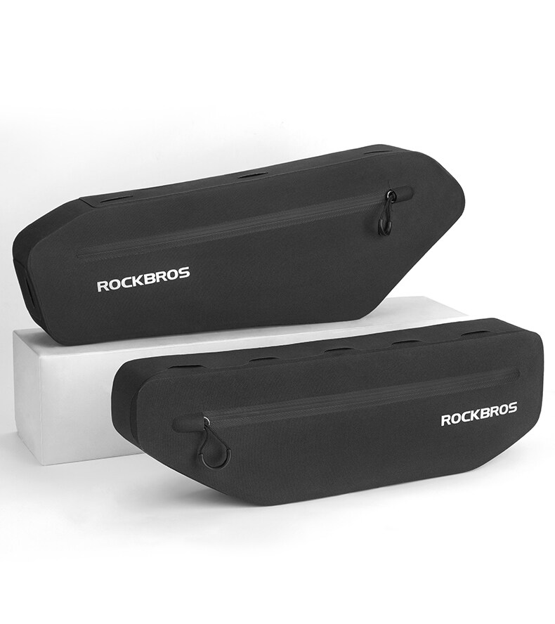 Rockbros AS-043 polkupyörälaukku tarranauhalla 3l - musta