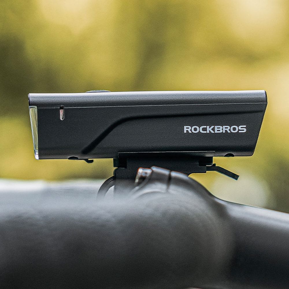 Rockbros 24510003001 polkupyörän etuvalo 260 lm + USB-C - USB-A kaapeli - musta