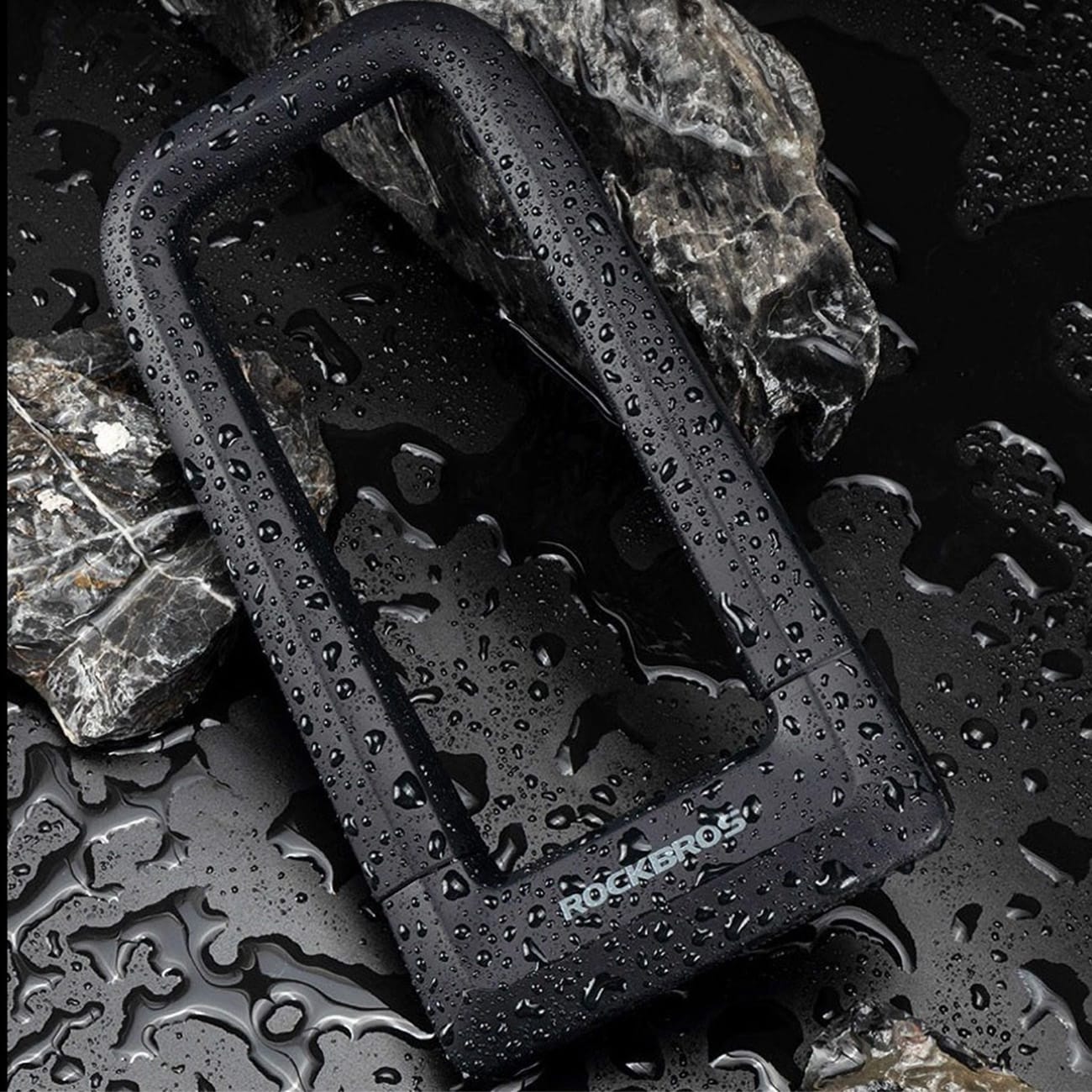 Rockbros RKS626-BK U-lock pyörälukko - musta