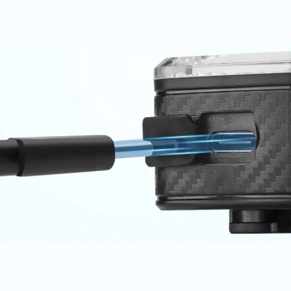 Rockbros Q2S LED-takavalo Smart Stop -järjestelmällä + USB-C - USB-A-kaapeli - musta