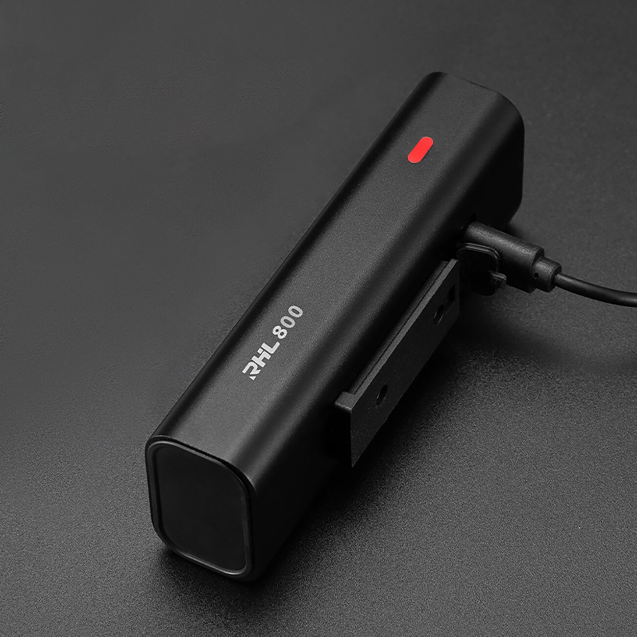 Rockbros 24710012001 polkupyörän etuvalo 800 lm + USB-C - USB-A kaapeli - musta