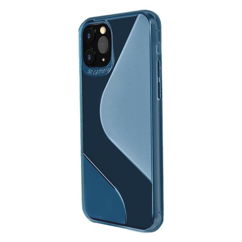 S-Case Joustava kansi TPU Asia Huawei P Smart 2020 sininen