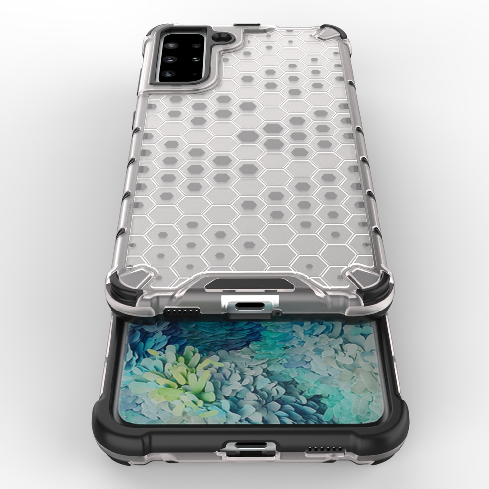 Honeycomb Asia panssari suojus TPU puskuri Samsung Galaxy S21+ 5G (S21 Plus 5G) sininen