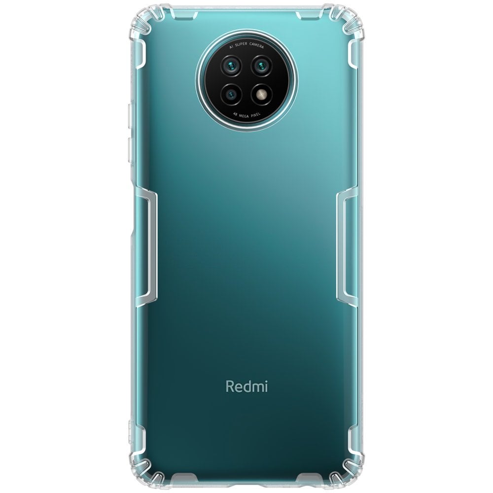 Nillkin Nature Gel Case Cover Ultra Slim Xiaomi Redmi Note 9T 5G läpinäkyvä Transparent