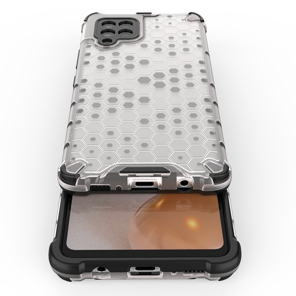 Honeycomb Asia panssari kansi TPU puskuri Samsung Galaxy A42 5G punainen
