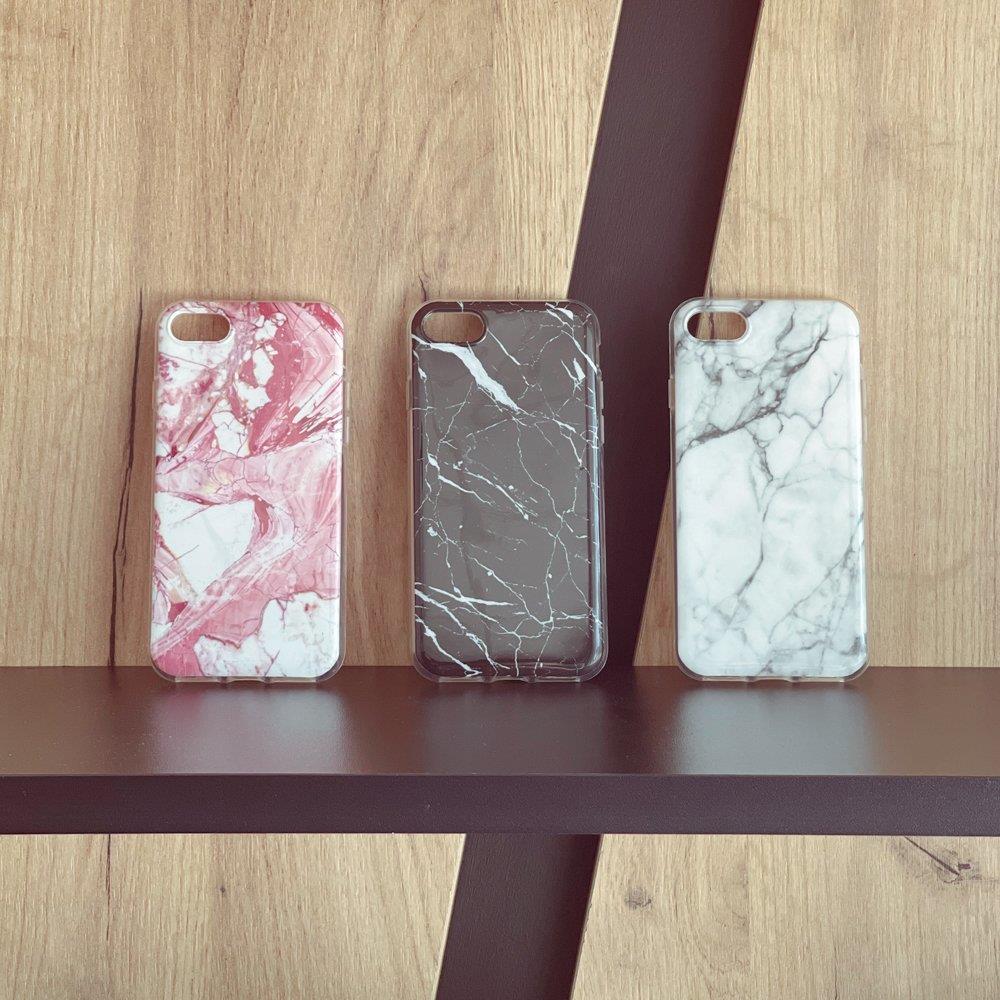 Wozinsky Marmori TPU kotelo kansi Samsung Galaxy A72 4G mustana