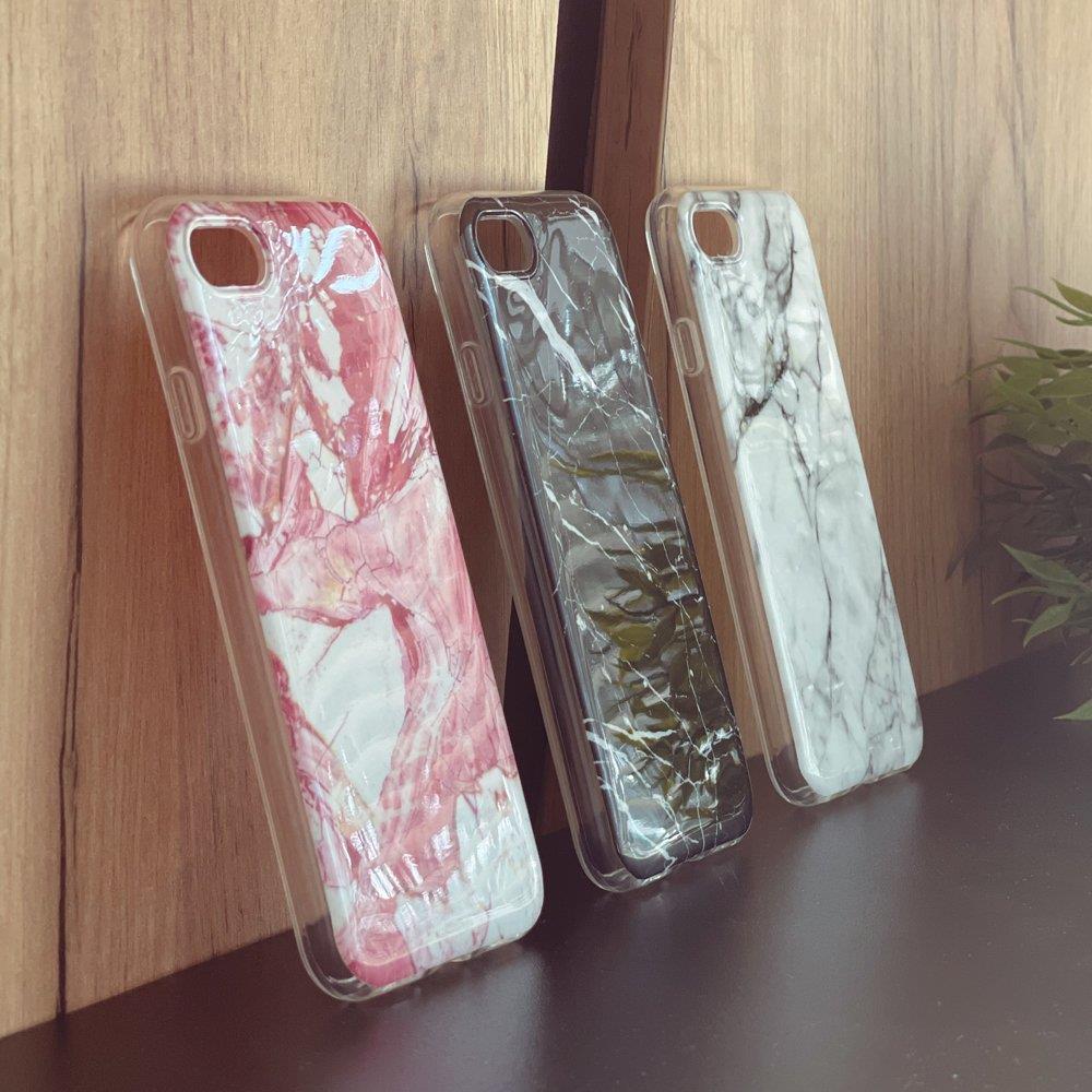 Wozinsky Marmori TPU kotelo kansi Samsung Galaxy A72 4G valkoinen