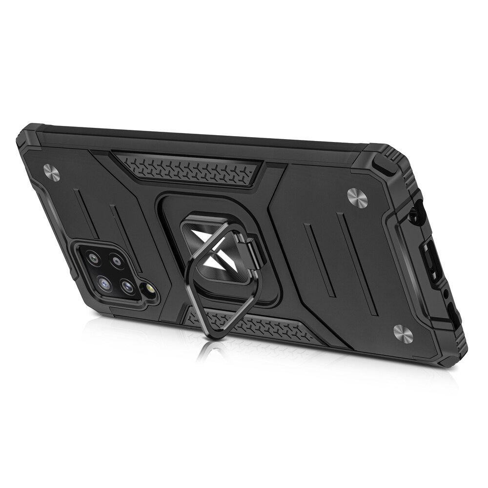 Wozinsky Ring Armor Case Kickstand Kova Rugged Cover for Samsung Galaxy A42 5G hopea hopea