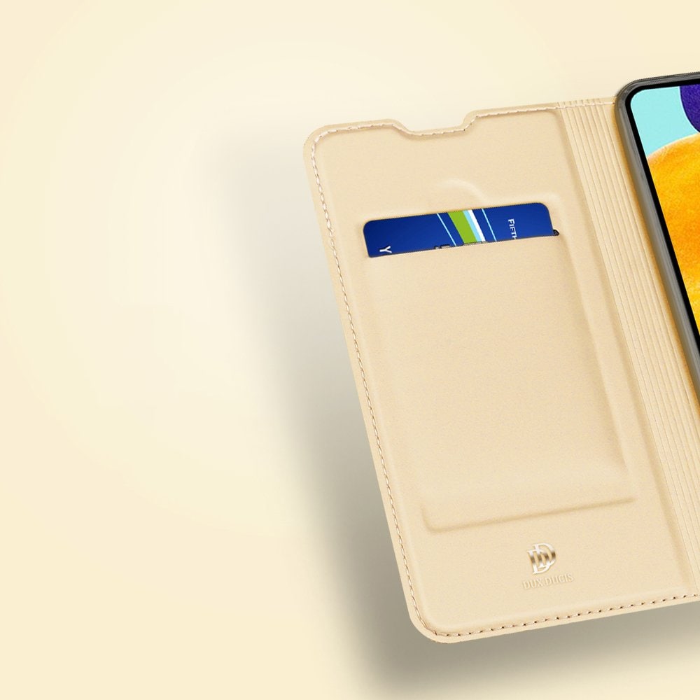 Dux Ducis Skin Pro kirjahylly tyyppi tapauksessa Samsung Galaxy A03s vaaleanpunainen