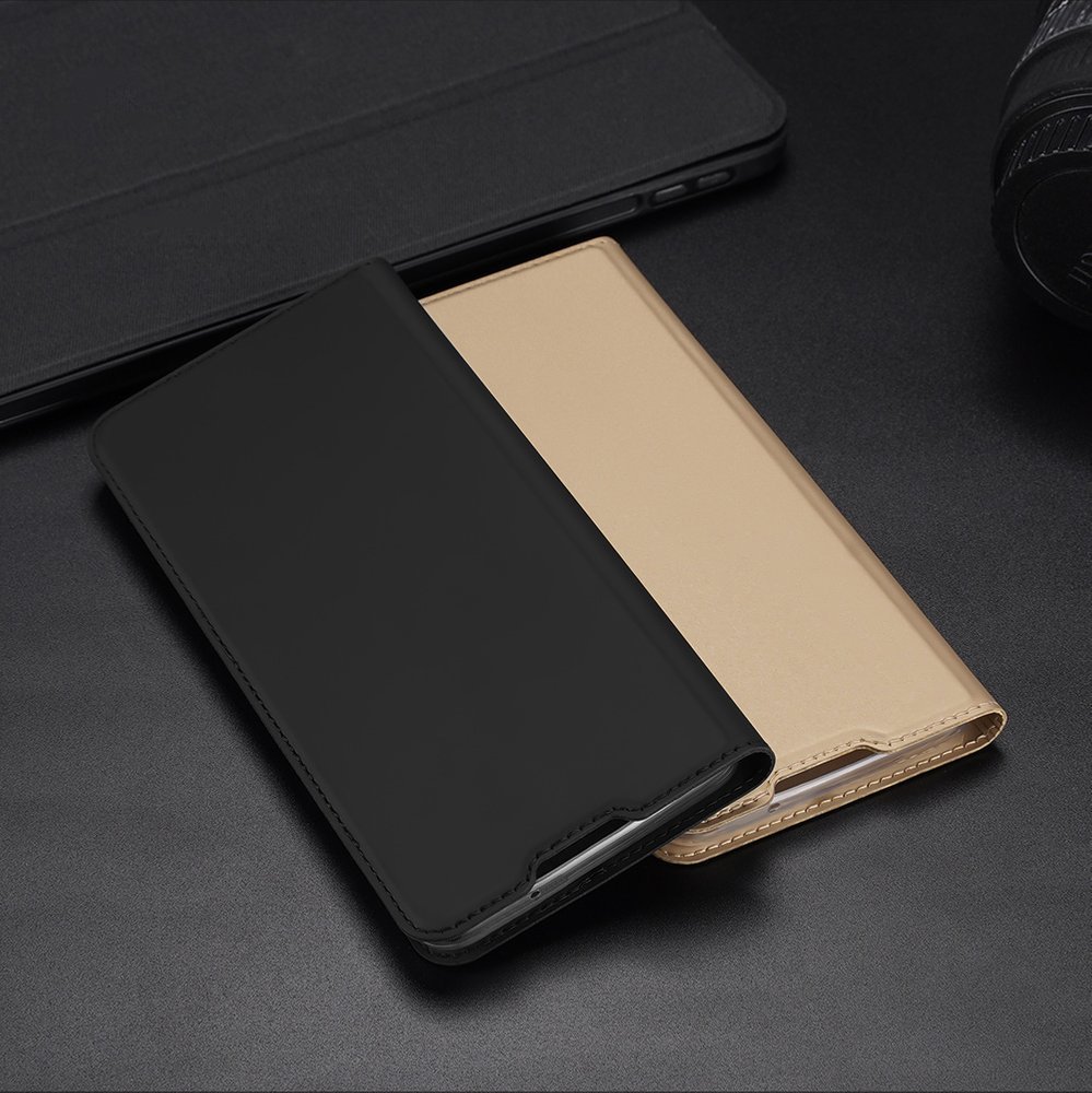 Dux Ducis Skin Pro kirjahylly tyyppi tapauksessa Samsung Galaxy A03s vaaleanpunainen