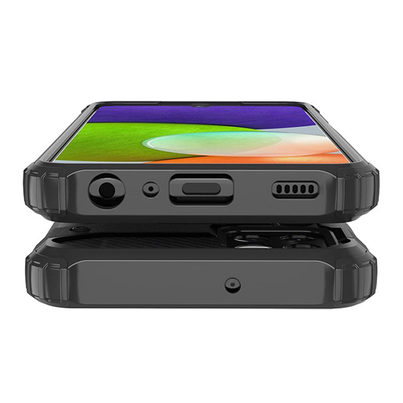 Hybrid Armor Case Kova kestävä suojus Samsung Galaxy A22 4G sininen