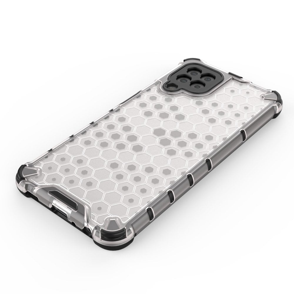 Honeycomb Asia panssari kansi TPU puskuri Samsung Galaxy A22 4G musta