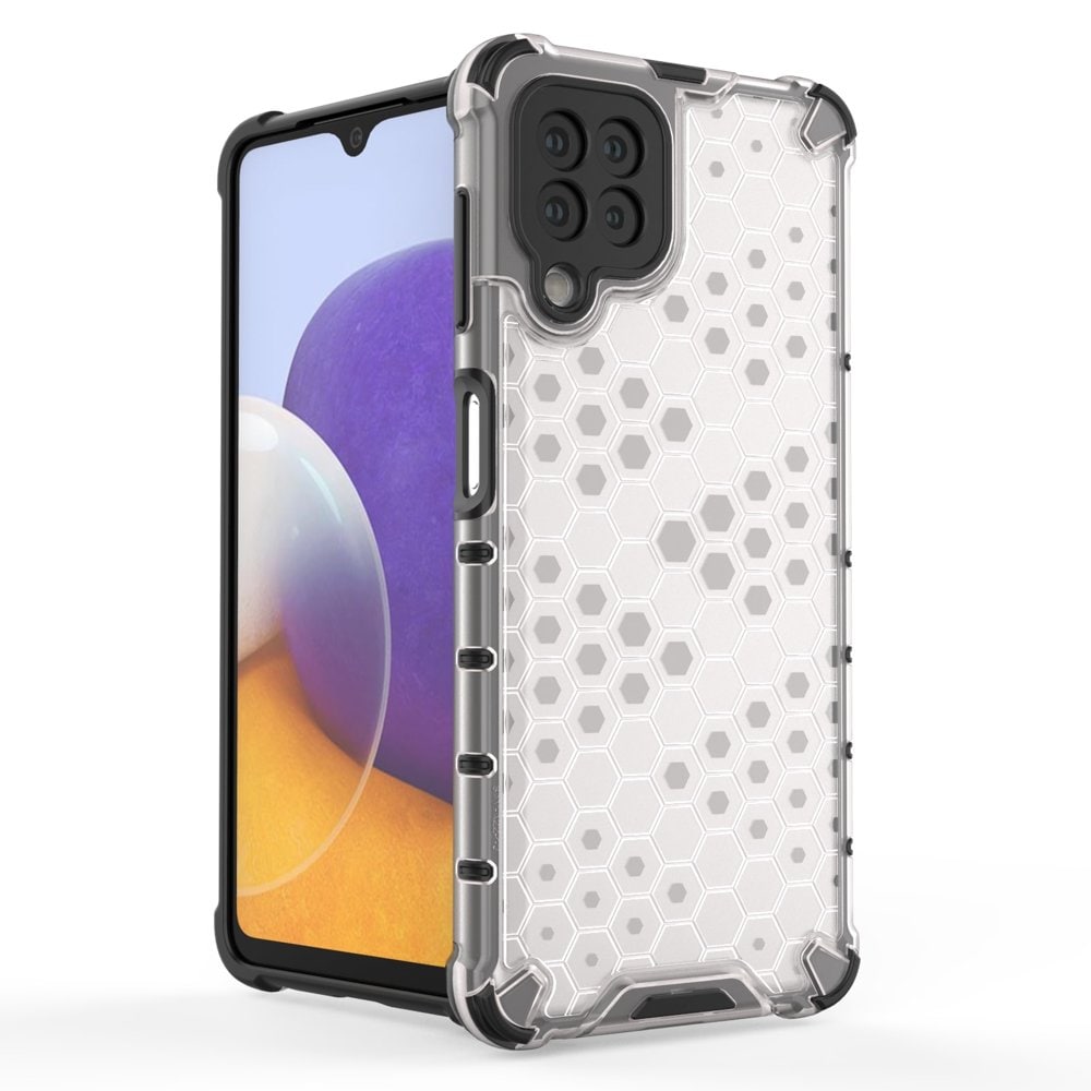 Honeycomb Asia panssari kansi TPU puskuri Samsung Galaxy A22 4G punainen