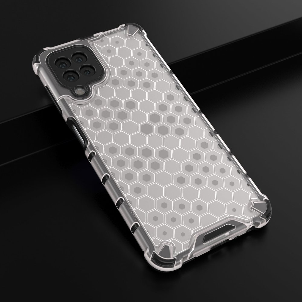 Honeycomb Asia panssari kansi TPU puskuri Samsung Galaxy A22 4G läpinäkyvä