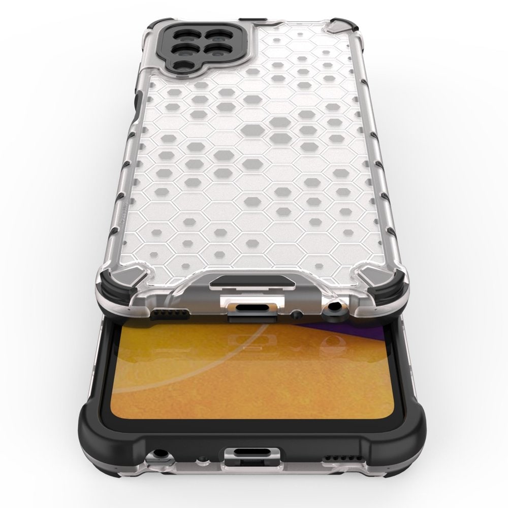 Honeycomb Asia panssari kansi TPU puskuri Samsung Galaxy A22 4G läpinäkyvä
