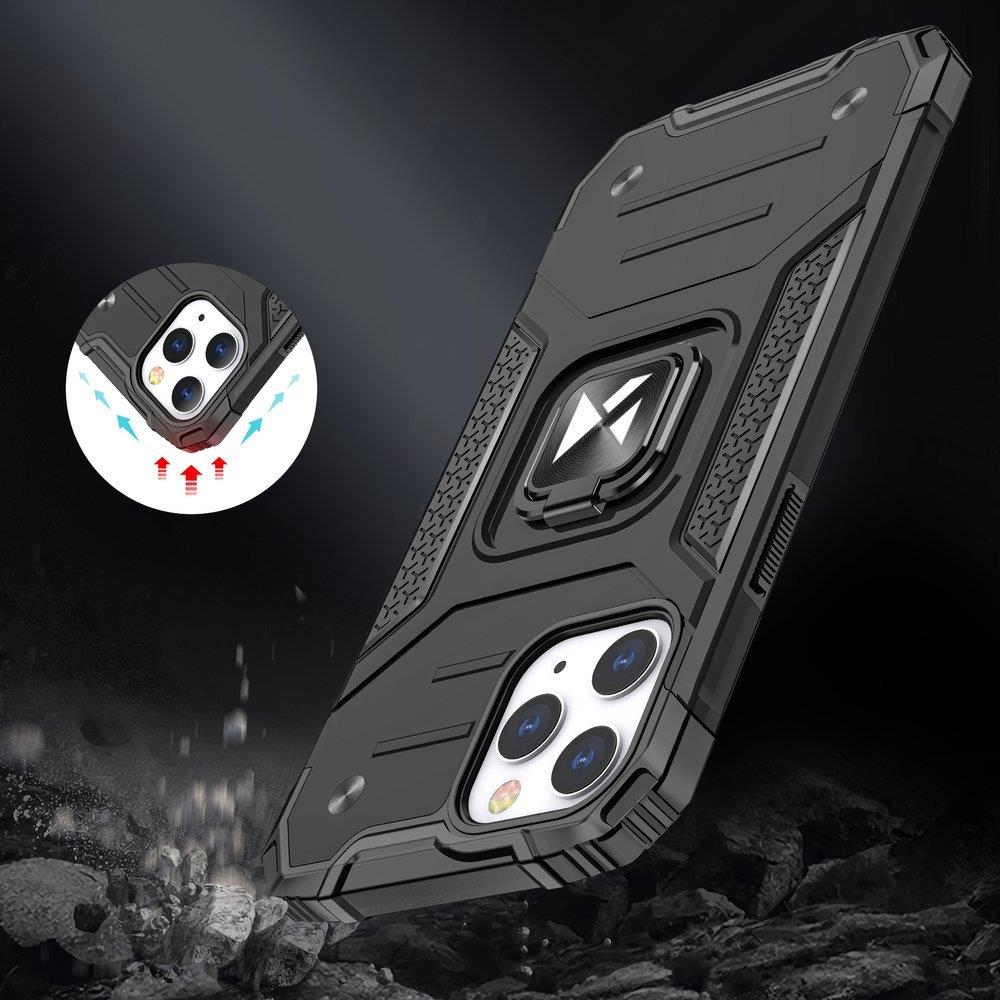 Wozinsky Ring Armor Case Kickstand Kova Rugged Cover for iPhone 13 mini hopea