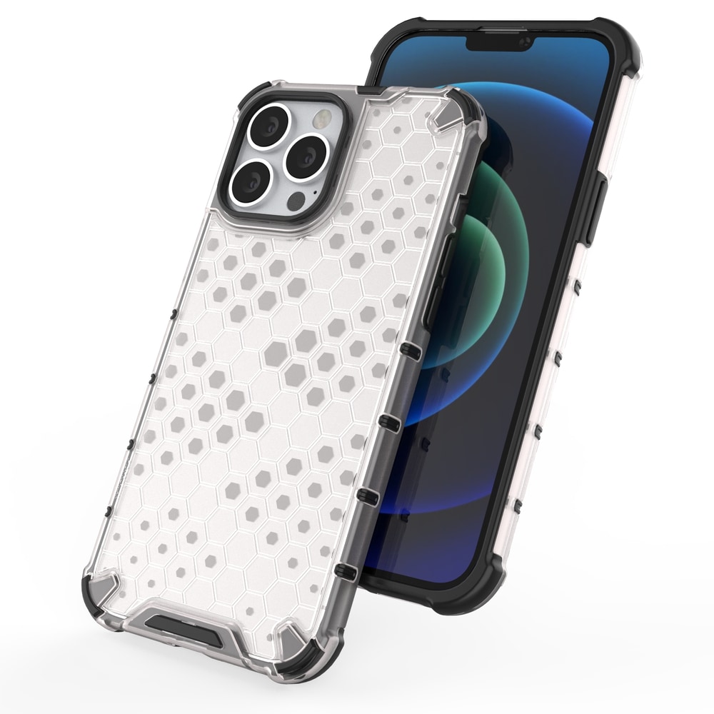Honeycomb Asia panssari kansi TPU puskuri iPhone 13 Pro Max punainen