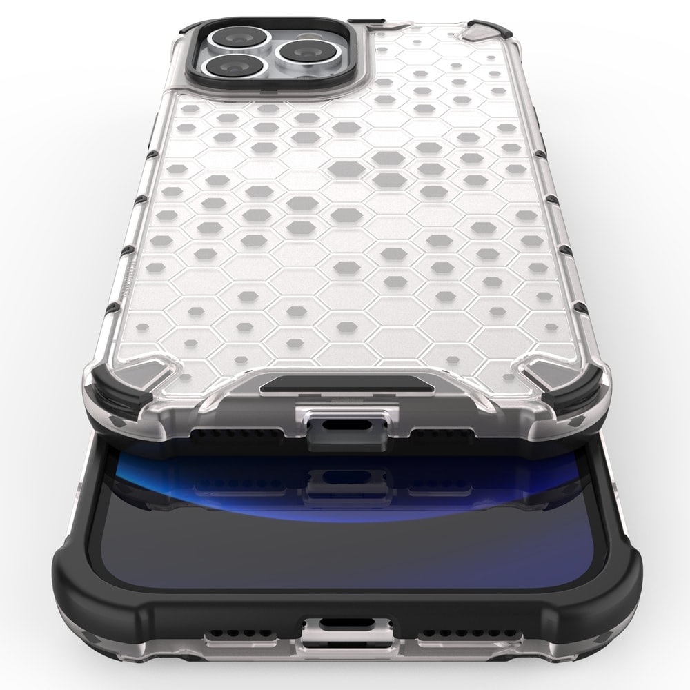 Honeycomb Asia panssari kansi TPU puskuri iPhone 13 Pro Max punainen