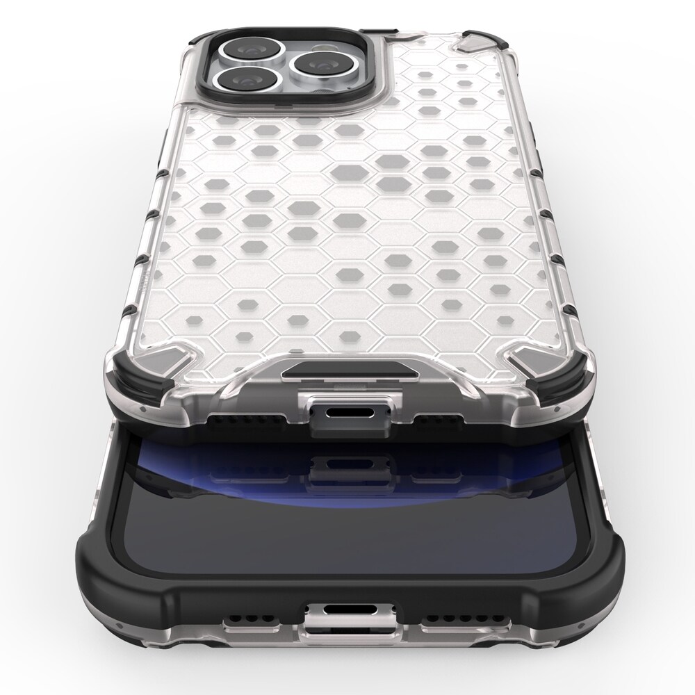 Honeycomb Asia panssari kansi TPU puskuri iPhone 13 Pro musta