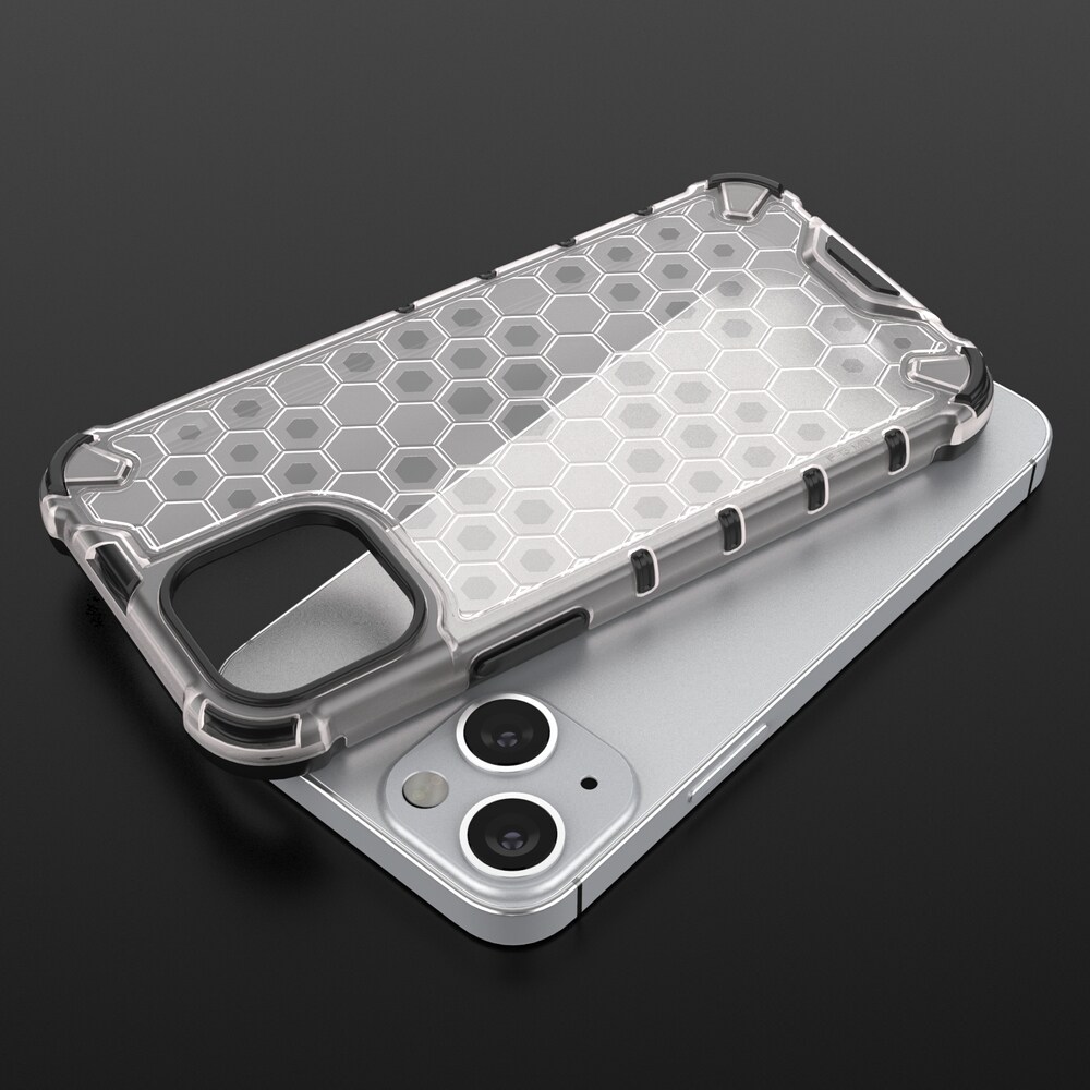 Honeycomb Asia panssari kansi TPU puskuri iPhone 13 mini sininen