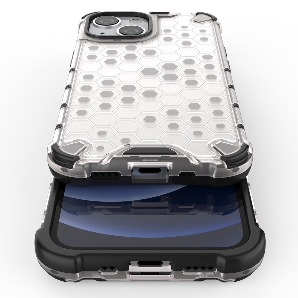 Honeycomb Asia panssari kansi TPU puskuri iPhone 13 mini punainen