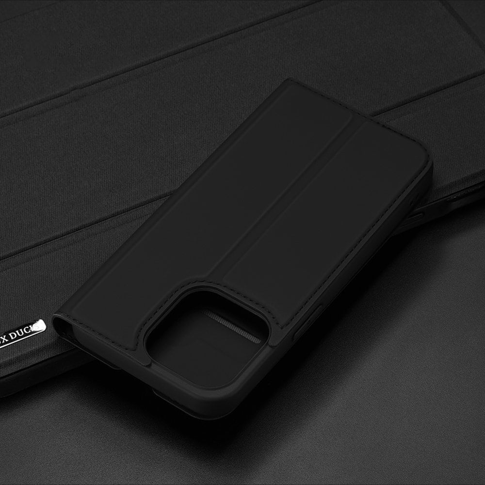 Dux Ducis Skin Pro Kirjahylly tyyppi tapauksessa iPhone 13 Pro Max kultainen kultainen