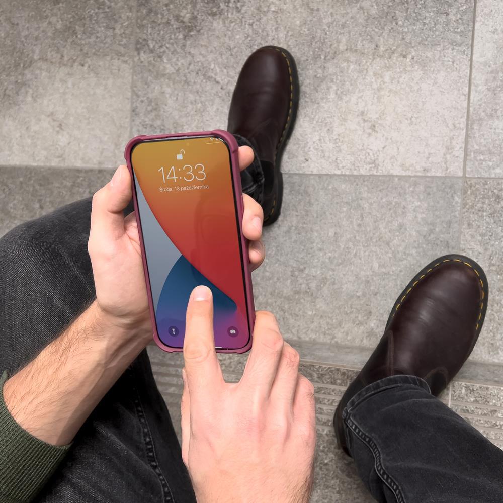 Kortti Armor Kotelo Pussi Kansi Samsung Galaxy A32 4G Punainen Silikoni Lompakko Air Laukku