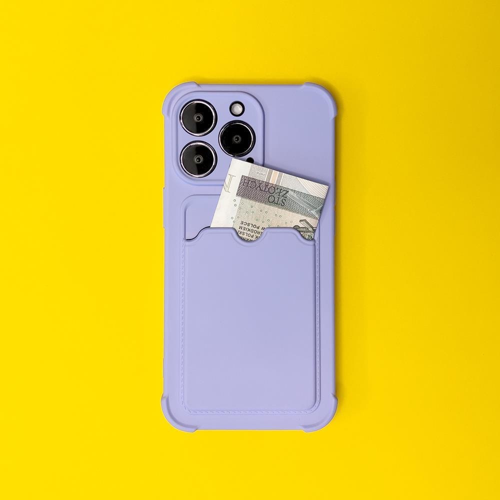 Kortti Armor Kotelo Pussi Kansi Samsung Galaxy A32 4G Punainen Silikoni Lompakko Air Laukku