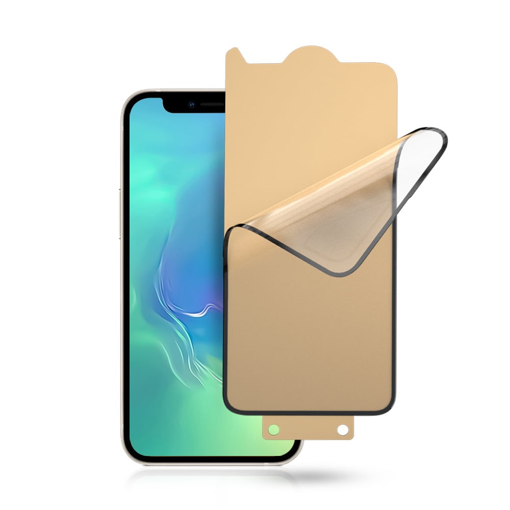 Bestsuit 6-in-1 iPhone 13 mini setti: karkaistu lasi, takakotelo, suojakalvo & aplikaattori