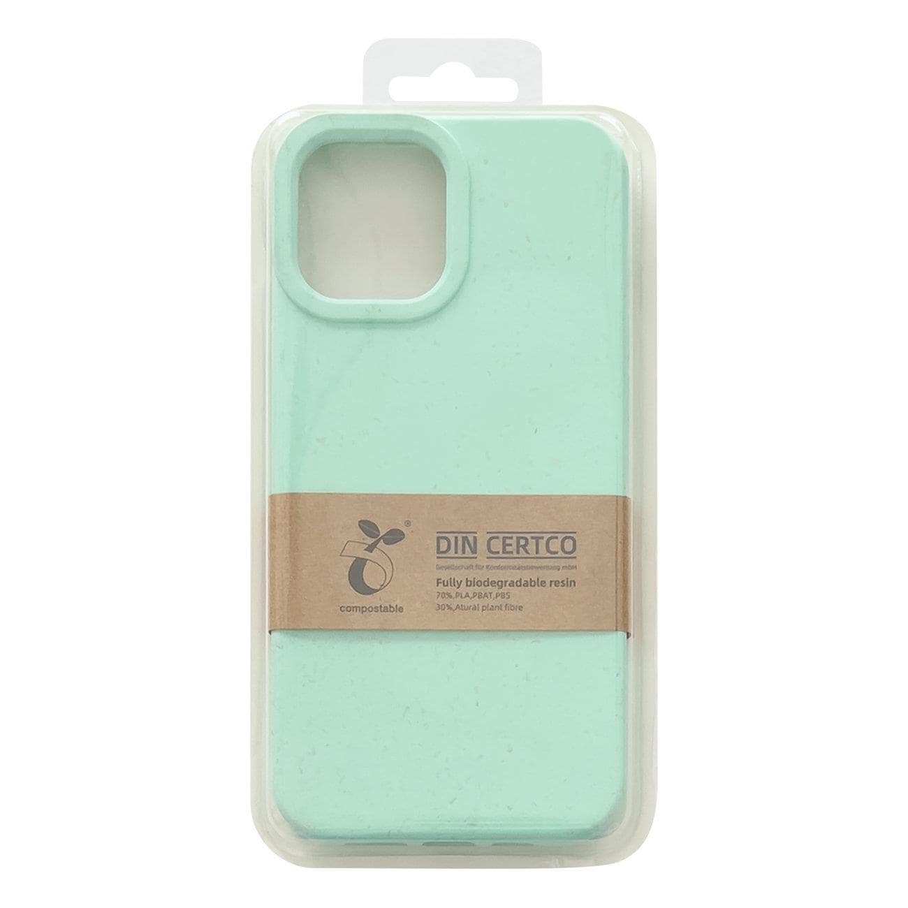 Eco Case Asia Case for iPhone 13 Pro Max Silikoni kansi Puhelin Shell Mint
