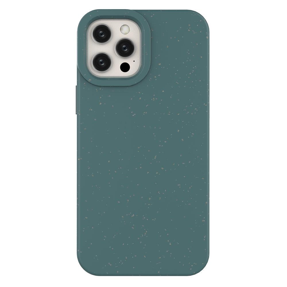 Eco Case Kotelo asia iPhone 12 Pro Max Silikoni kansi Puhelin kansi vihreä
