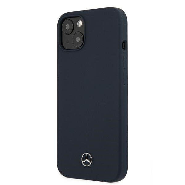 Mercedes Silikoni Line Case for iPhone 13 mini - laivastonsininen