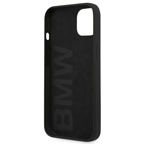 BMW Silikoninen allekirjoituskotelo iPhone 13 mini - musta