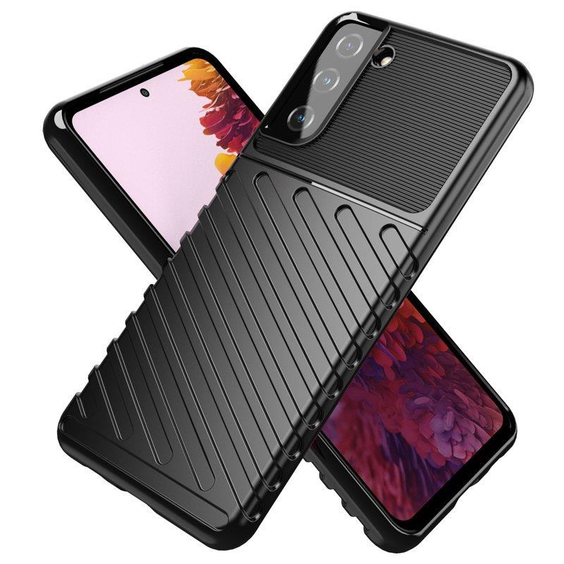 Thunder Case joustava panssaroitu suojus Samsung Galaxy S22 + (S22 Plus) sininen