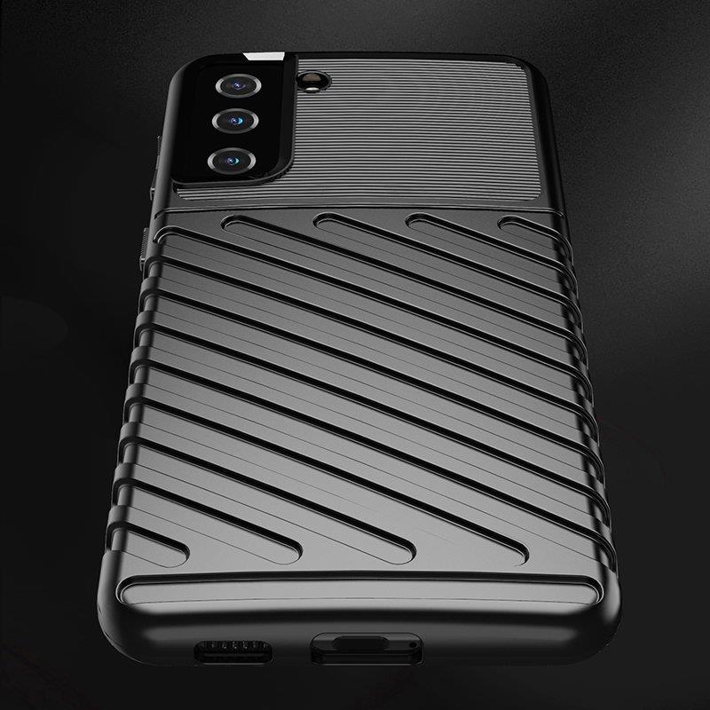 Thunder Case joustava panssaroitu suojus Samsung Galaxy S22 + (S22 Plus) sininen