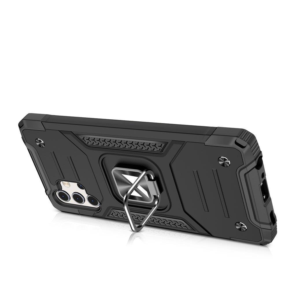 Wozinsky Ring Armor kova hybridi kotelo suojus + magneettinen pidike Samsung Galaxy A73 sininen