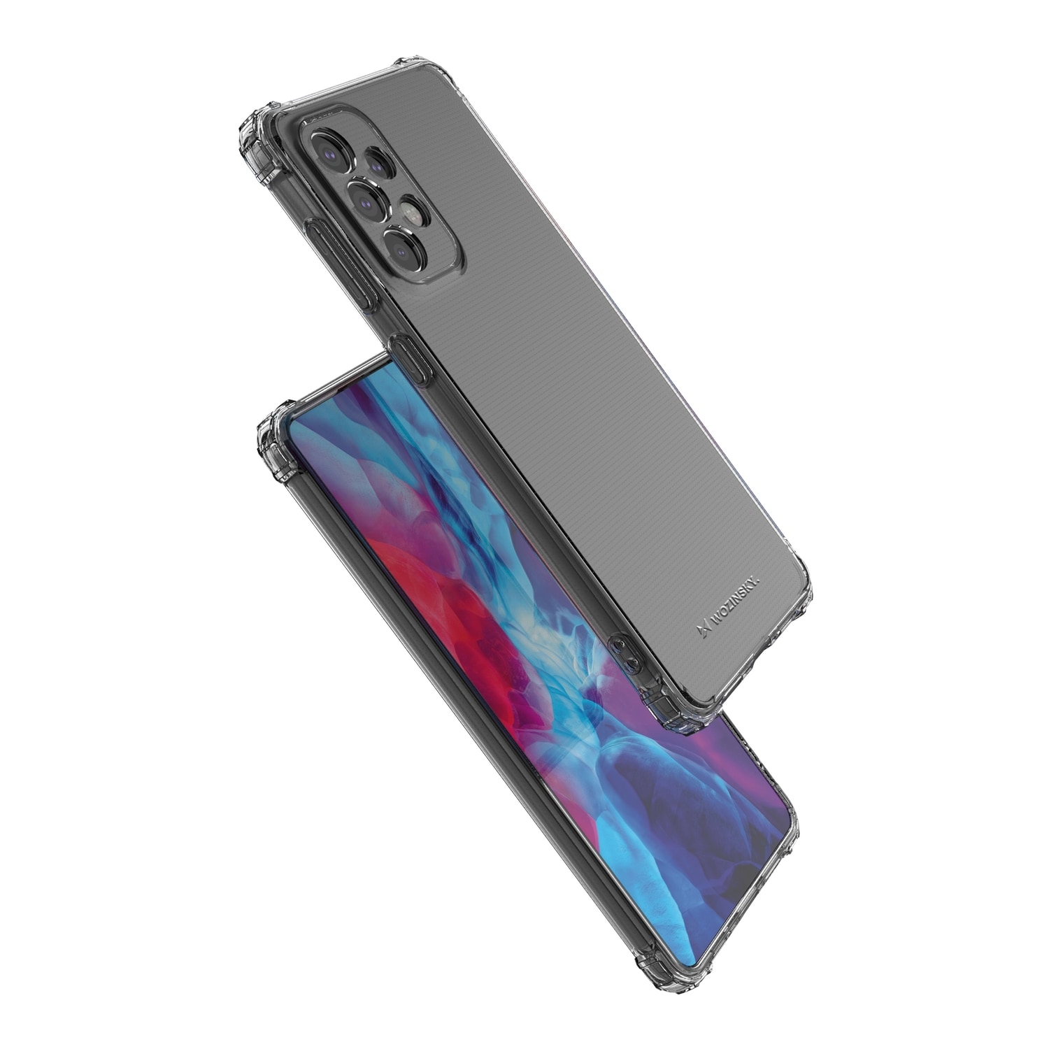 Wozinsky Anti Shock panssaroitu kotelo Samsung Galaxy A73 läpinäkyvälle Galaxy A73:lle