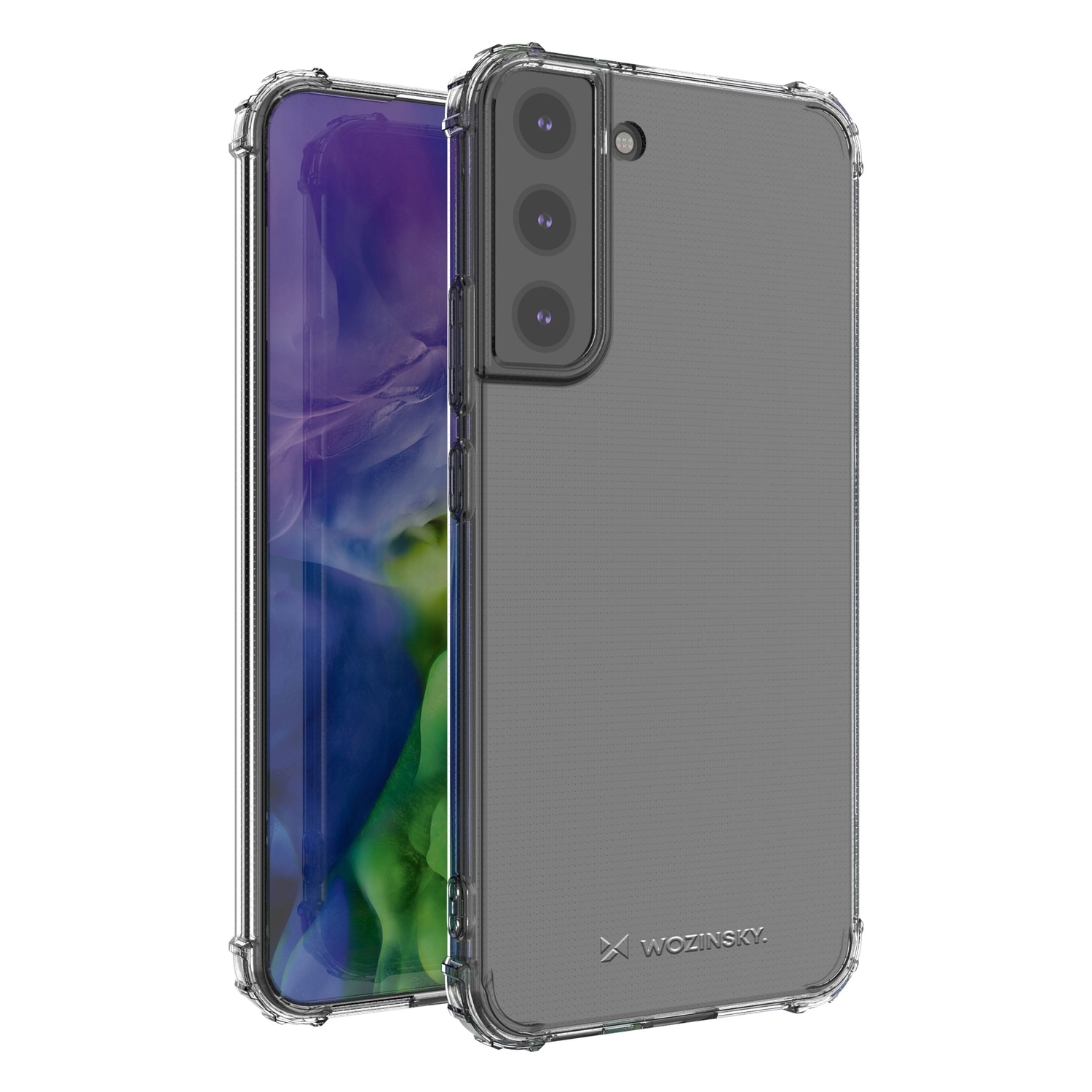 Wozinsky Anti Shock panssaroitu kotelo Samsung Galaxy S22 + (S22 Plus) läpinäkyvää