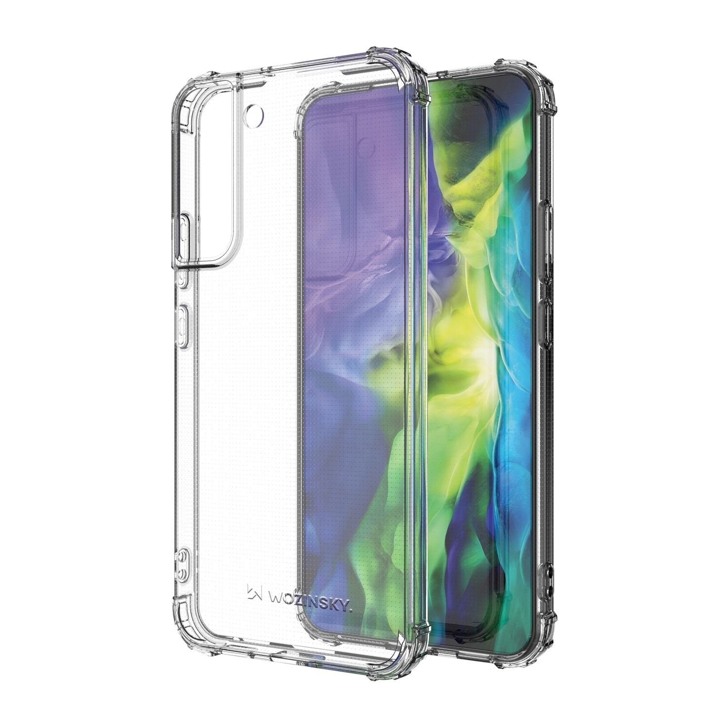 Wozinsky Anti Shock panssaroitu kotelo Samsung Galaxy S22 + (S22 Plus) läpinäkyvää