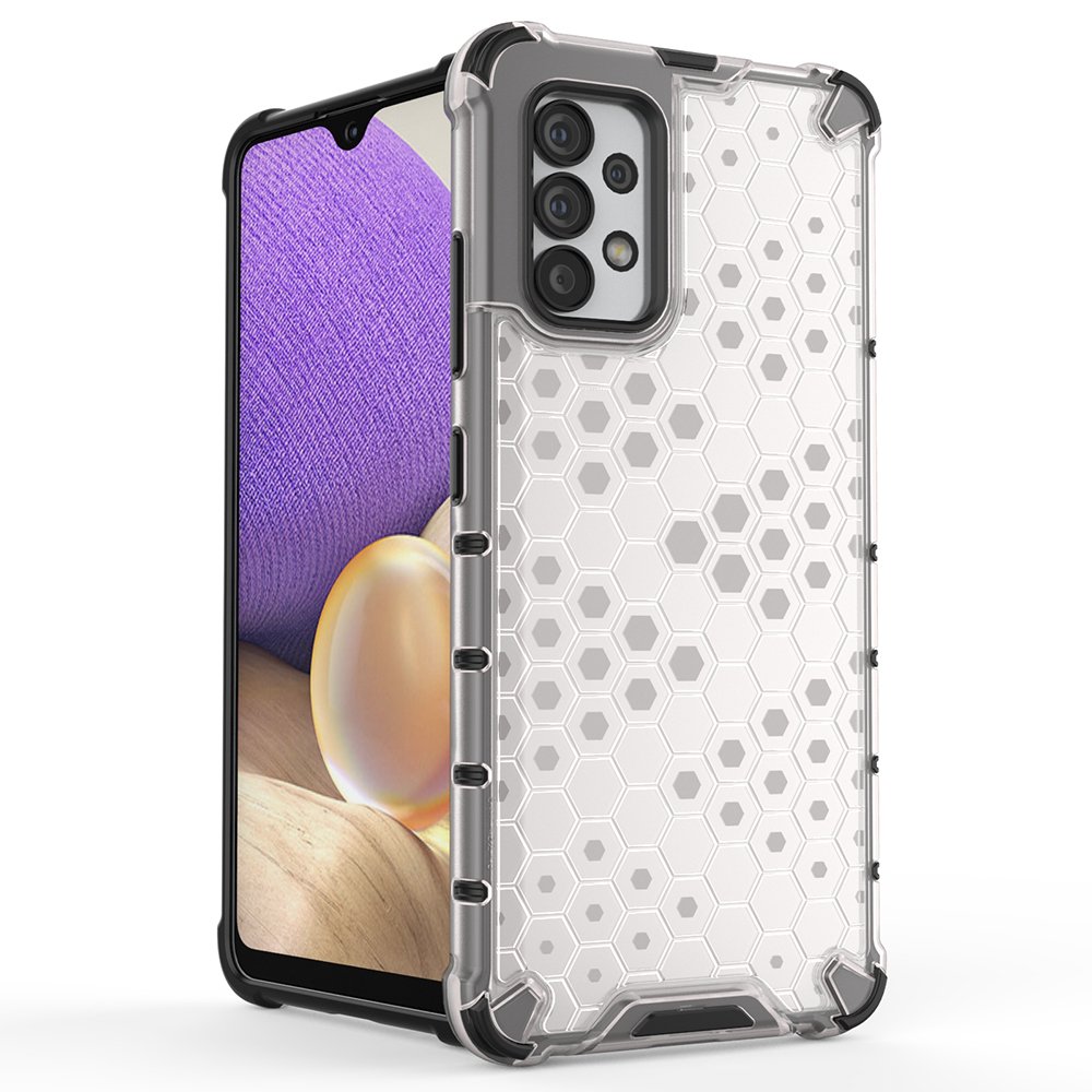 Honeycomb tapauksessa panssaroitu suojus geelirunko Samsung Galaxy A03s (166.5) sininen