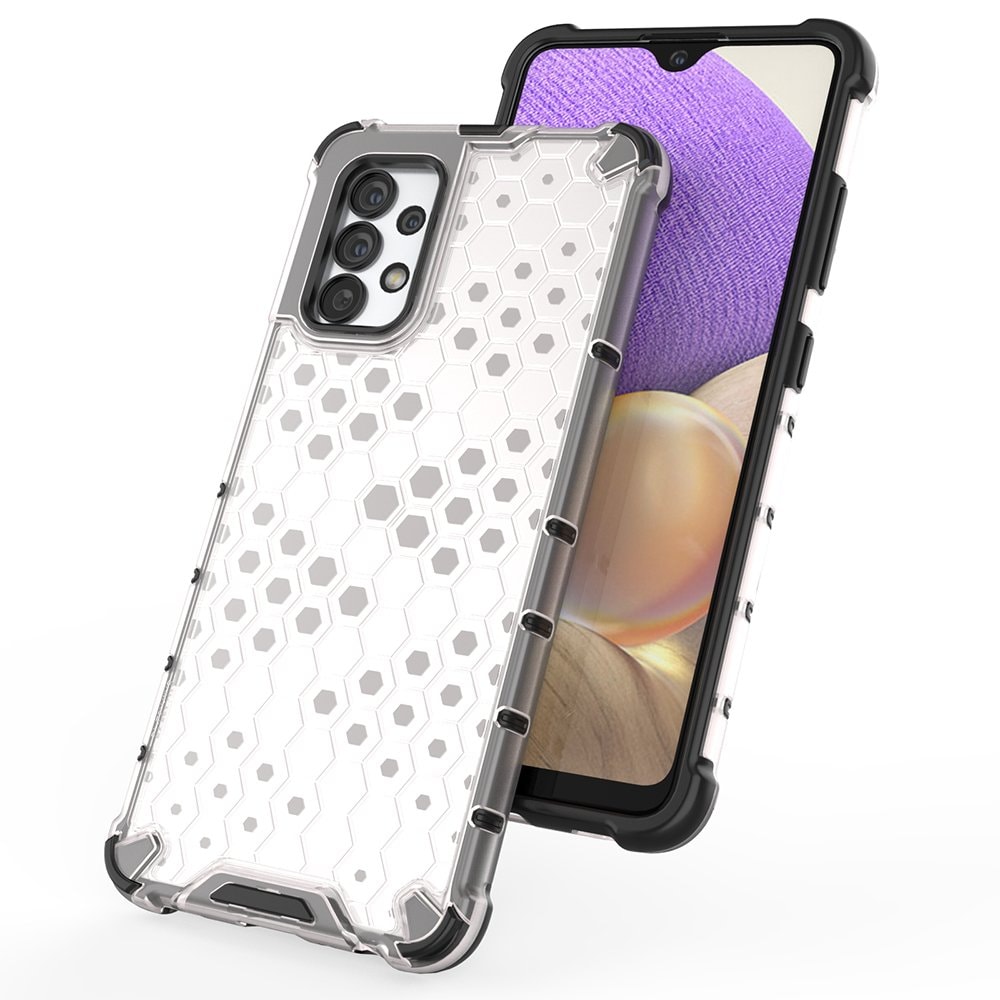 Honeycomb tapauksessa panssaroitu suojus geelirunko Samsung Galaxy A03s (166.5) sininen