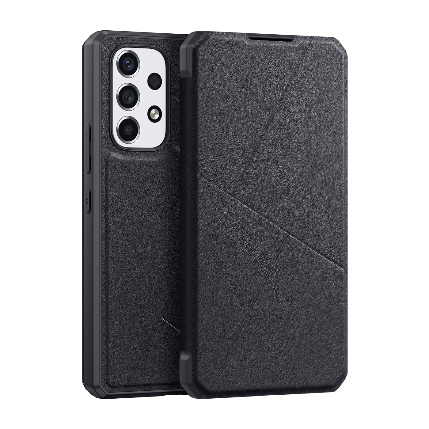 Dux Ducis Skin X Holsterin suojus Samsung Galaxy A73:lle musta