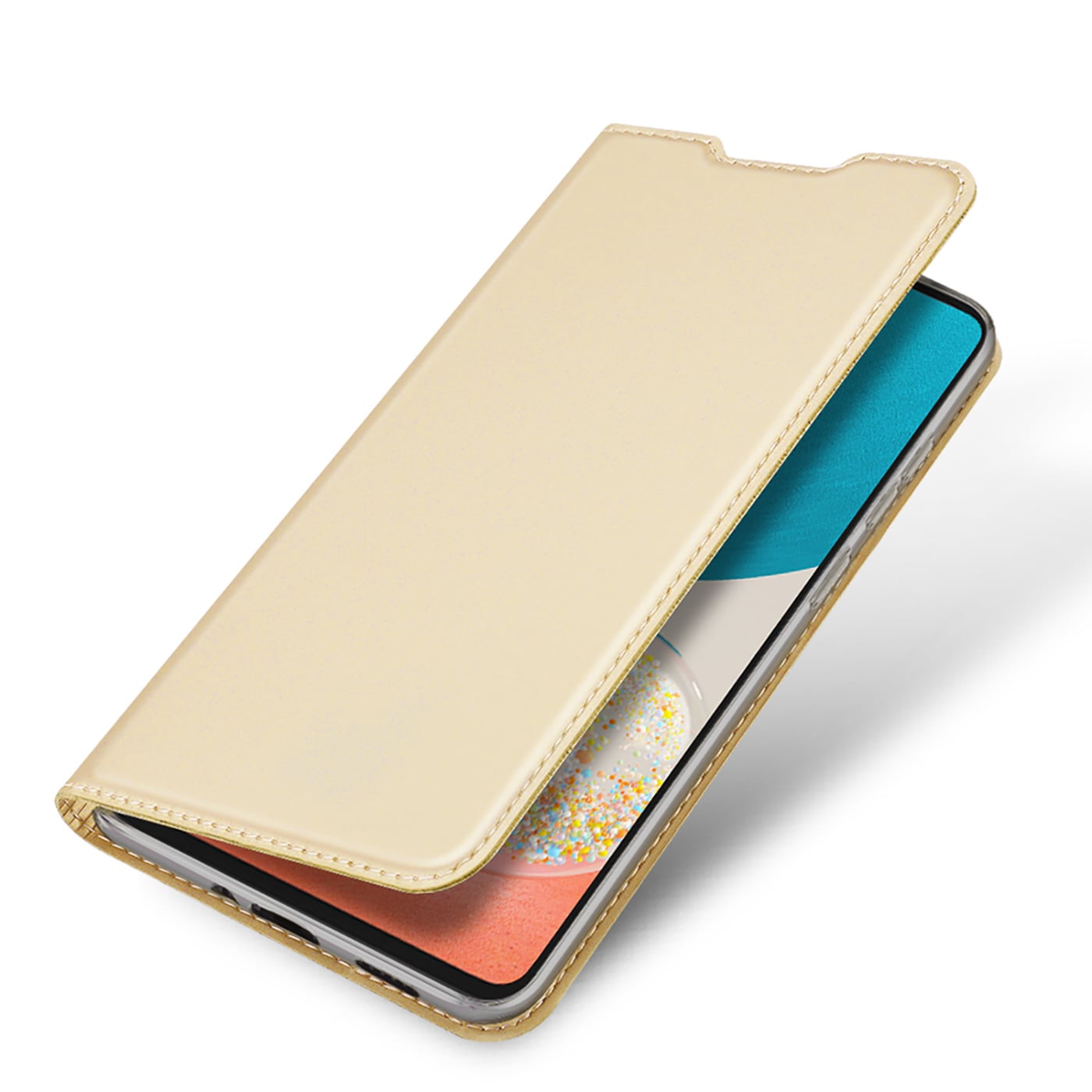Dux Ducis Skin Pro Holster Cover -suojakotelo Flip Cover -suojus Samsung Galaxy A73 kultainen