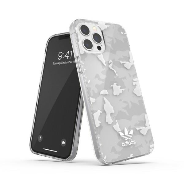 Adidas OR SnapCase Camo Case for iPhone 12 Pro Max - läpinäkyvä